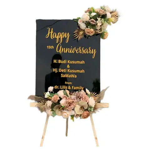 Papan Bunga Akrilik Pasar Induk Kramat Jati